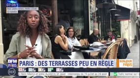 Paris: 75% des terrasses empiètent sur les trottoirs et ne respectent pas la réglementation