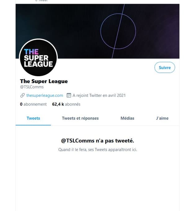 La Super League s'est lancée sur Twitter