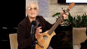 La chanteuse se produit lors du Concert For America 2025 à Los Angeles le 20 janvier 2025.
