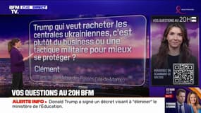 VOS QUESTIONS - Rachat des centrales ukrainiennes par Trump: tactique ou business ?