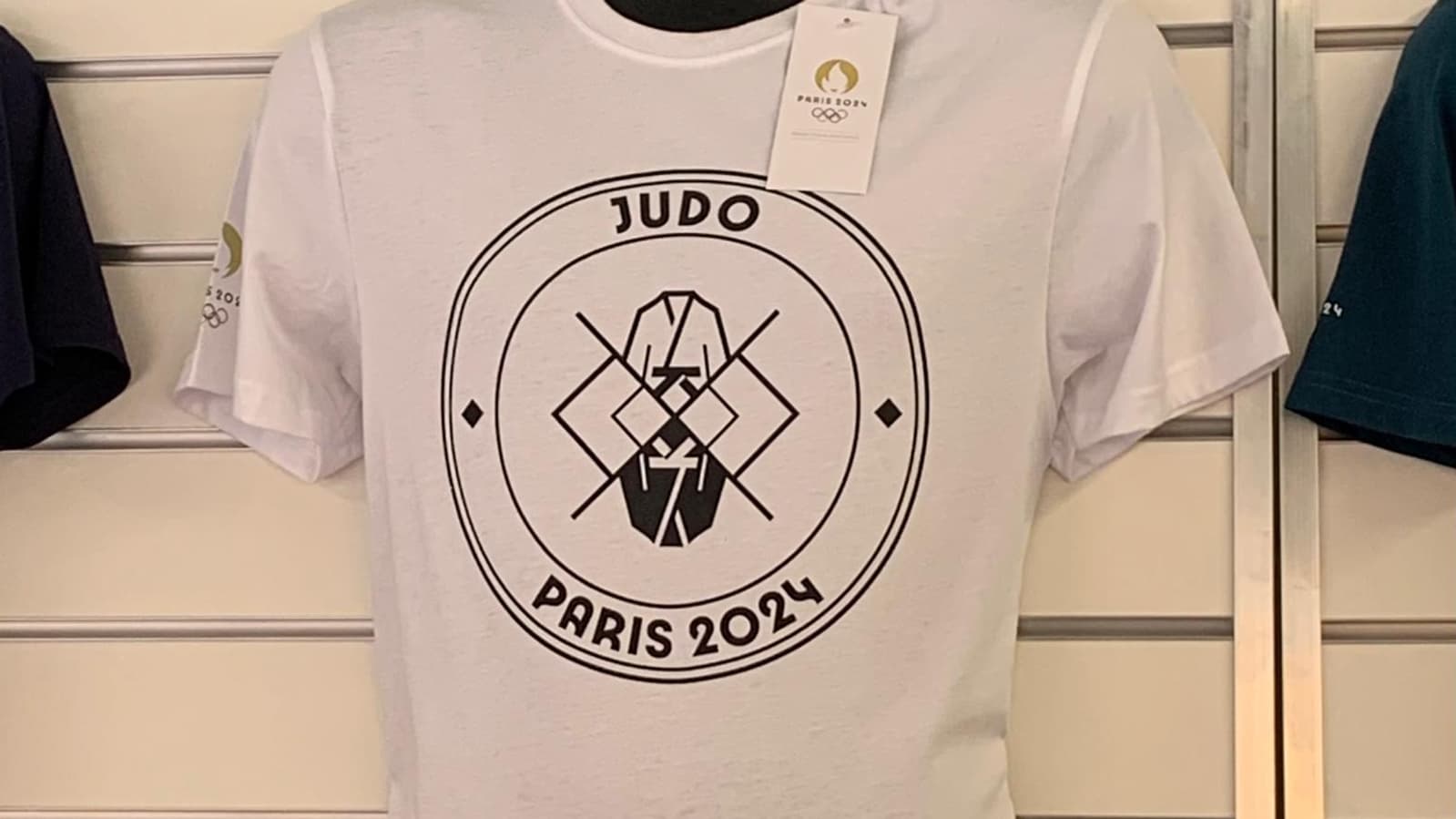 Le t-shirt judo des Jeux olympiques de Paris 2024