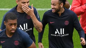 Thiago Silva et Neymar