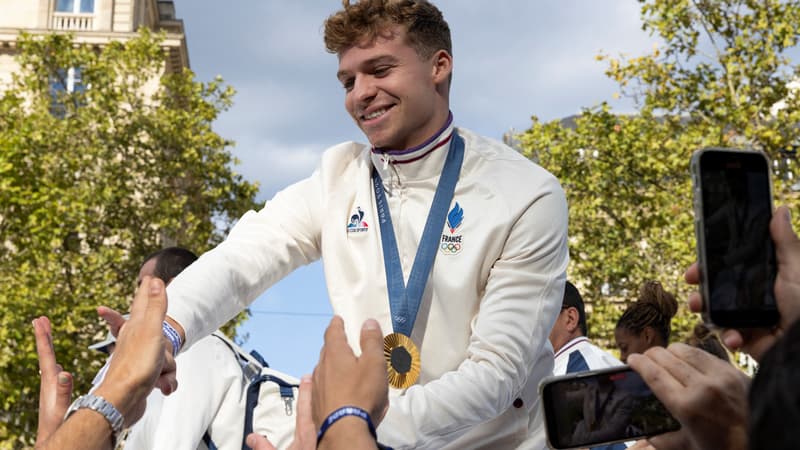 Natation: Léon Marchand est la personnalité française la plus marquante en 2024 selon un sondage