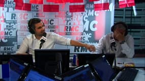 Les larmes de Jean-Michel Larqué pour sa dernière sur RMC: "Je quitte une belle famille, merci à vous !"