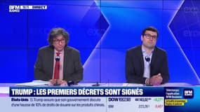 Trump : les premiers décrets sont signés - 22/01