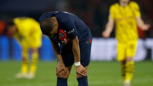 Kylian Mbappé après PSG-Dortmund le 7 mai 2024