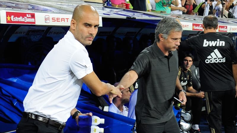 Guardiola et Mourinho