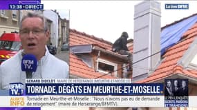 Tornade en Meurthe-et-Moselle: le maire de Herserange assure ne pas avoir eu de demande de relogement