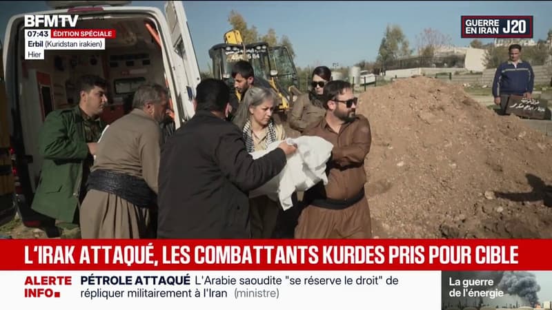 "L'Iran commet des crimes contre l'humanité": en Irak, les combattants kurdes sont visés