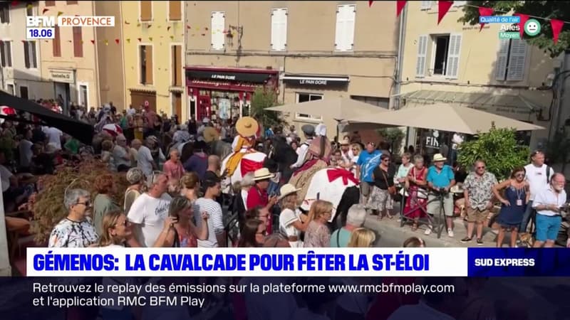 Bouches-du-Rhône: la Cavalcade a défilé à Gémenos pour fêter la Saint-Éloi