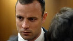 Oscar Pistorius, lors de son procès, le 24 mars 2014.