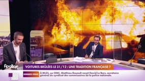  Le soir de la Saint-Sylvestre, des centaines de voitures sont brûlées