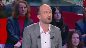 Manuel Bompard, coordinateur national de la France insoumise, le 5 février 2025 sur BFMTV.