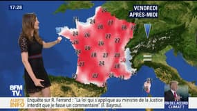 La météo pour ce vendredi 2 juin 2017