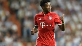 Le défenseur autrichien du Bayern Munich, David Alaba, lors du quart de finale retour de la Ligue des Champions contre le Real Madrid, le 18 avril 2017 au stade Santiago Bernabeu