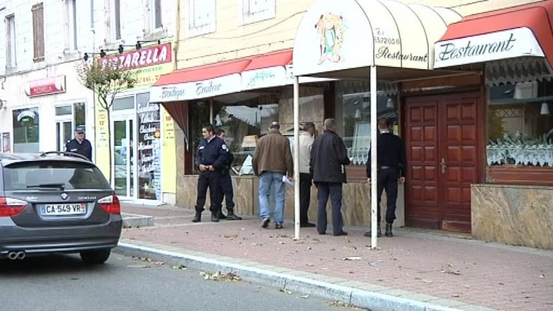 Le restaurant L'olivier où s'est déroulé le drame.