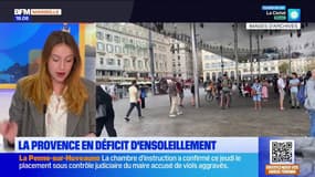 30% de soleil en moins: la Provence en déficit d'ensoleillement