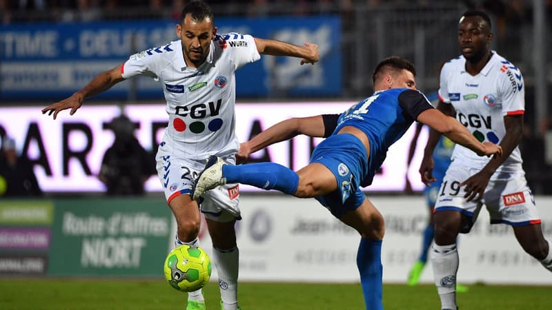 Khalid Boutaib, l'attaquant de Strasbourg
