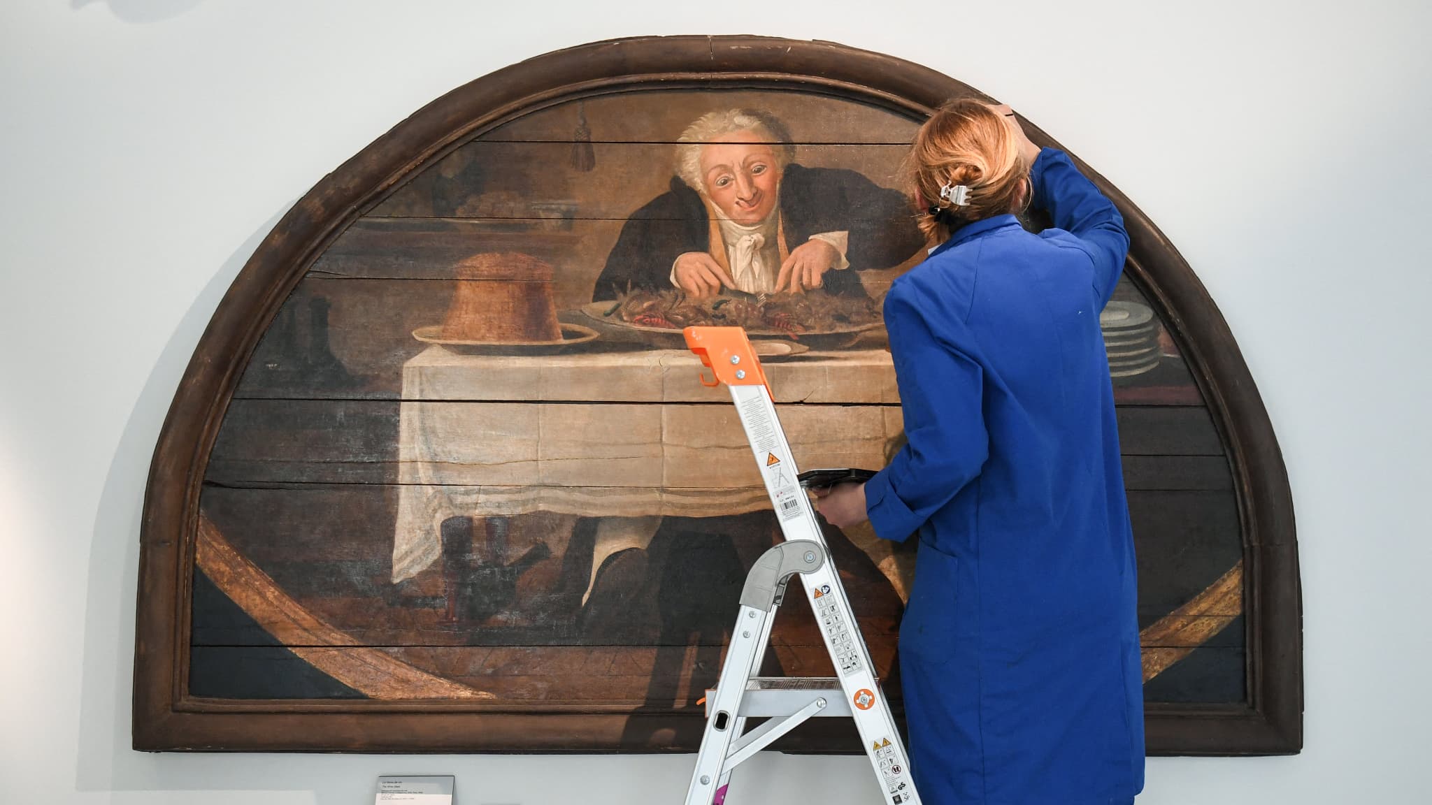 Restauration d'une œuvre du musée Carnavalet, le 20 mai 2021 Restauration d'une œuvre du musée Carnavalet, le 20 mai 2021