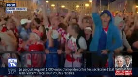 Les Croates en finale: la liesse à Zagreb mais aussi dans l’hôtel des joueurs en Russie