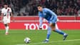 Berke Özer lors du match Lille-PSG (1-1, L1), le 5 octobre 2025