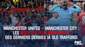 Manchester United - Manchester City : les buts les plus marquants des derniers derbies (à Old Trafford)