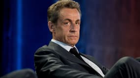 Nicolas Sarkozy, lors d'un meeting en 2015 (photo d'illustration)