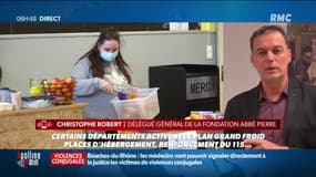 Froid: "Il faut faire feu de tous bois, et trouver une solution plus durable pour les personnes sans abris" demande Christophe Robert, délégué général de la Fondation Abbé Pierre