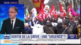 Retraites: Emmanuel Grégoire appelle le gouvernement à "renoncer à présenter le projet de loi avant la fin janvier"