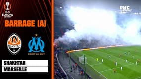 Shakhtar - Marseille : le match interrompu pour jets de fumigènes