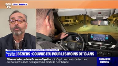 "La situation a changé": Robert Ménard, maire de Béziers, revient sur le couvre-feu dans sa ville pour les moins de 13 ans