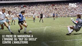 Le frère de Maradona à l'origine de son "but du siècle" contre l'Angleterre
