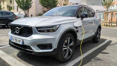 Le XC40 est disponible en version hybride rechargeable