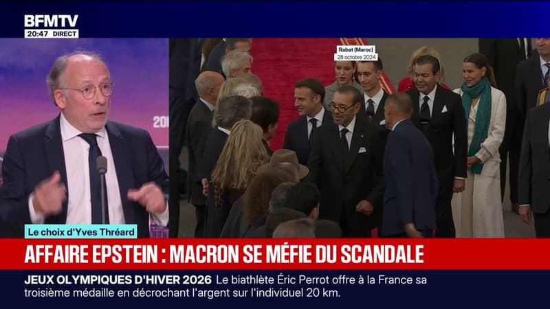 LE CHOIX D'YVES - Affaire Epstein: Emmanuel Macron se méfie du scandale