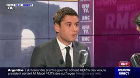 Pour Gabriel Attal, "on peut porter le voile si on le souhaite quand on est une femme, l'essentiel est que ce ne soit pas contraint"