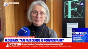 Inondations meurtrières de 2015: l'ancienne maire de Biot, Guilaine Debras, s'exprime
