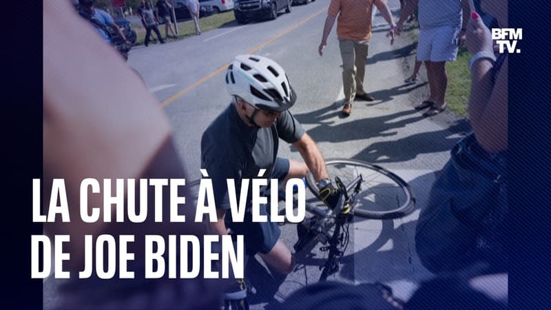 La chute à vélo de Joe Biden