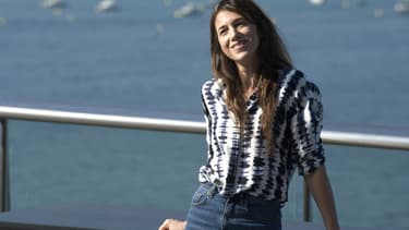 Charlotte Gainsbourg lors de la promotion du film Samba, en septembre 2014