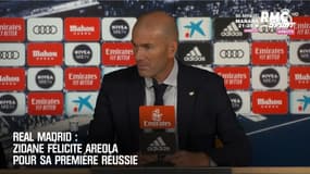 Real Madrid : Zidane félicite Areola pour sa première réussie