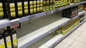 Difficile de trouver de l'huile de tournesol au supermarché
