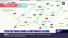 Trafic globalement fluide autour de Lille avant le couvre-feu à 18h