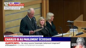 Charles III: "Je suis déterminé à chercher constamment le bien pour l'Écosse et les Écossais"