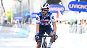 Julian Alaphilippe sur le Tour de Lombardie le 7 octobre 2023