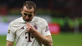 Harry Kane lors d'Eintracht Francfort-Bayern, le 9 décembre 2023.