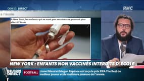 Les enfants non vaccinés interdits d'école à New-York