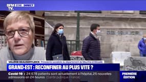 Covid-19: selon Valérie Beausert-Leick, présidente PS de Meurthe-et-Moselle, "il faut reconfiner le département maintenant"