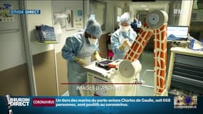 Plus de 17.000 morts en France, mais pour la première fois les hospitalisations marquent le pas