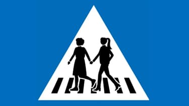 La Ville de Genève remplace 250 panneaux signalant des passages pour piétons par une déclinaison de six pictogrammes féminisés
