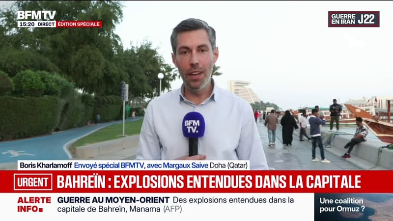 Guerre au Moyen-Orient: des explosions entendues à Manama, la capitale de Bahreïn