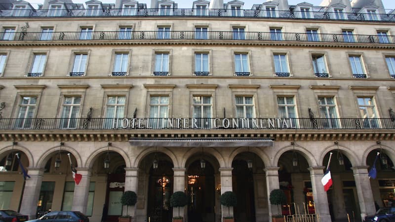 L'hôtel Intercontinental fait partie des possessions parisiennes.
